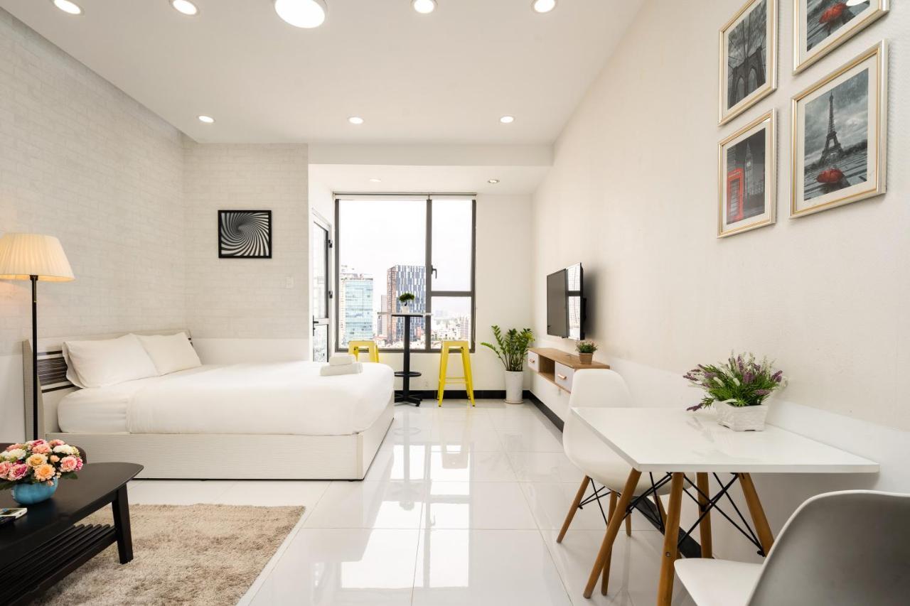 Chau Apartments - Infinity Pool- Ben Thanh Ho Şi Min Exterior foto